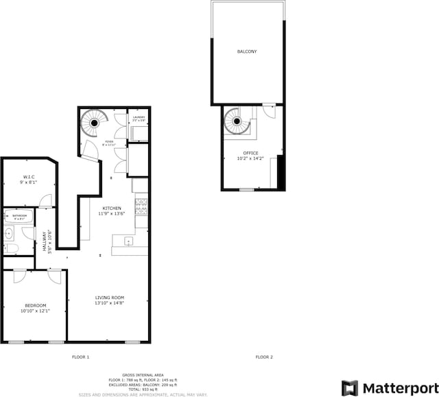 139 Morris St Unit 7, Jersey City, NJ 07302 - floor plan / room layout