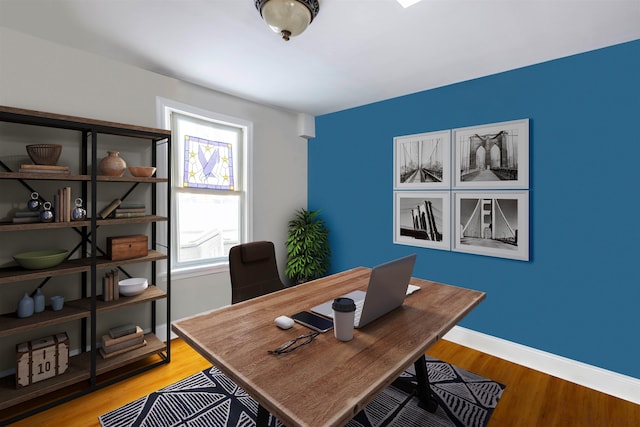 139 Morris St Unit 7, Jersey City, NJ 07302 - office featuring light wood finished floors and baseboards