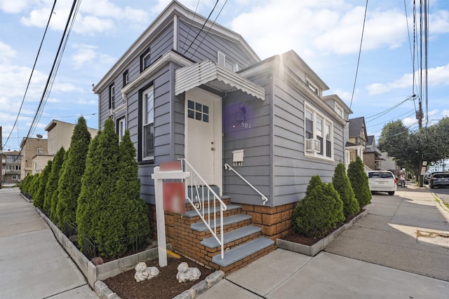 1501 41st St, North Bergen, NJ 07047 - view of front facade with entry steps and a residential view