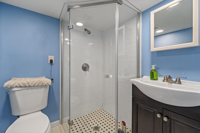 1501 41st St, North Bergen, NJ 07047 - bathroom with a shower stall and vanity