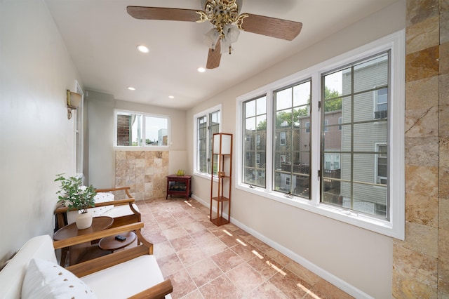 25 Poplar St, Jersey City, NJ 07307 - view of sunroom / solarium