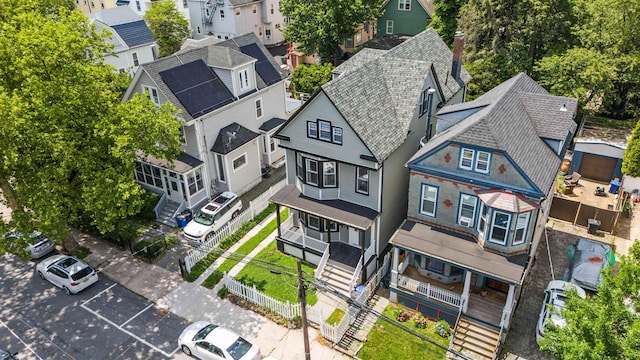 33 Duer Pl, Weehawken, NJ 07086 - aerial perspective of suburban area