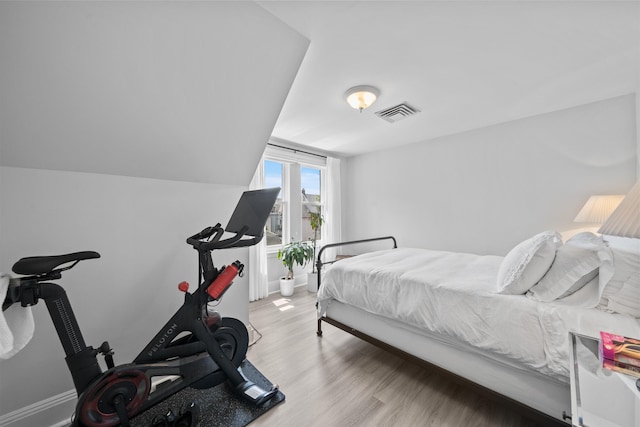 33 Duer Pl, Weehawken, NJ 07086 - bedroom featuring baseboards and wood finished floors