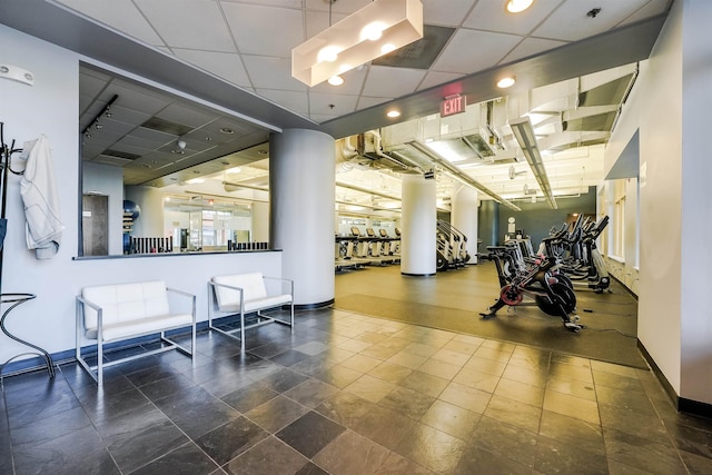 view of community lobby