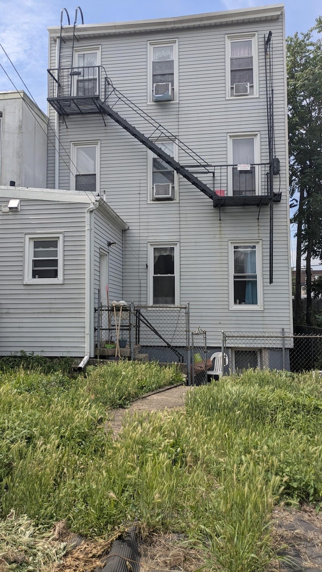 720 14th St Unit 6, Union City, NJ 07087 - rear view of property featuring cooling unit