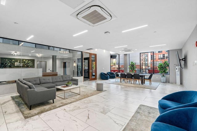 lobby featuring visible vents