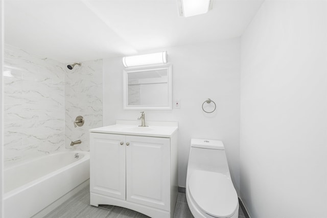 418 7th St, Union City, NJ 07087 - bathroom featuring vanity and bathtub / shower combination