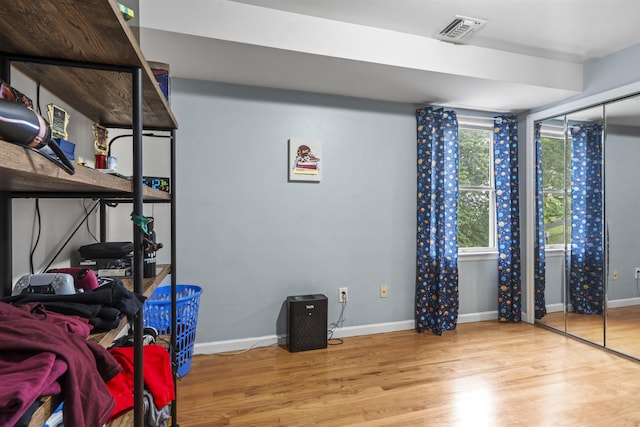 8901 Newkirk Ave, North Bergen, NJ 07047 - bedroom with wood finished floors and baseboards