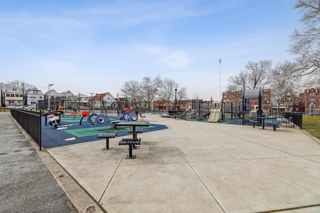 12 Audubon Ave Unit 305, Jersey City, NJ 07305 - surrounding community with playground community and fence