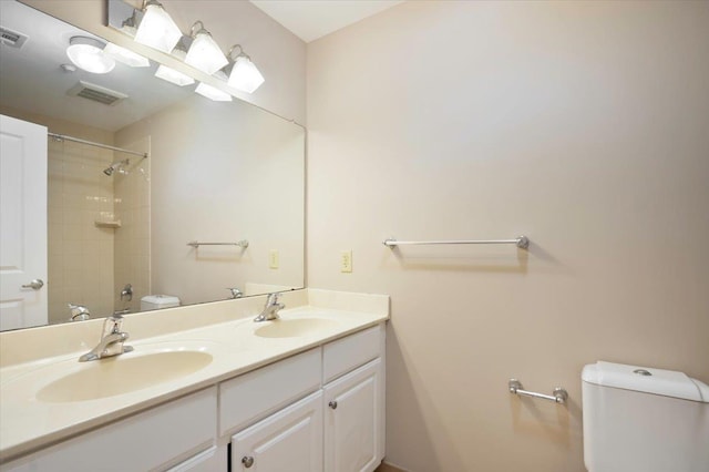 25 Duncan Ave Unit 210, Jersey City, NJ 07304 - full bathroom with toilet and double vanity