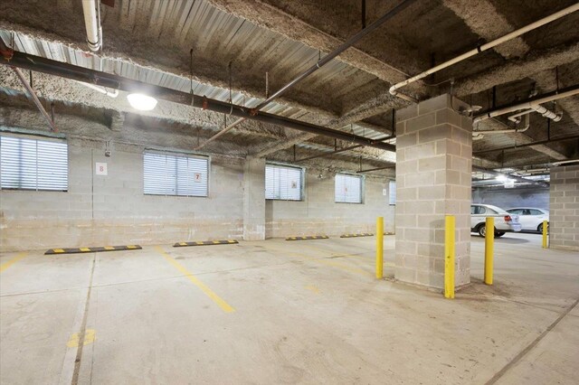 25 Duncan Ave Unit 210, Jersey City, NJ 07304 - parking garage with concrete block wall