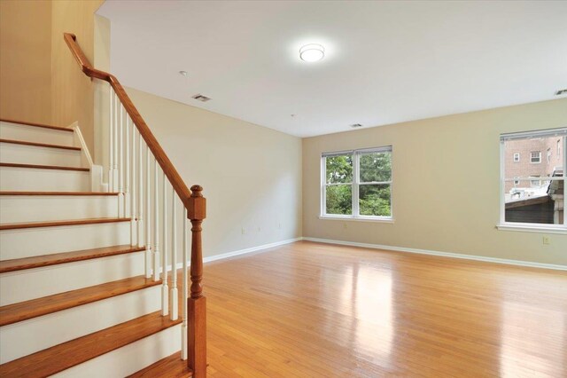 25 Duncan Ave Unit 210, Jersey City, NJ 07304 - stairway with wood finished floors