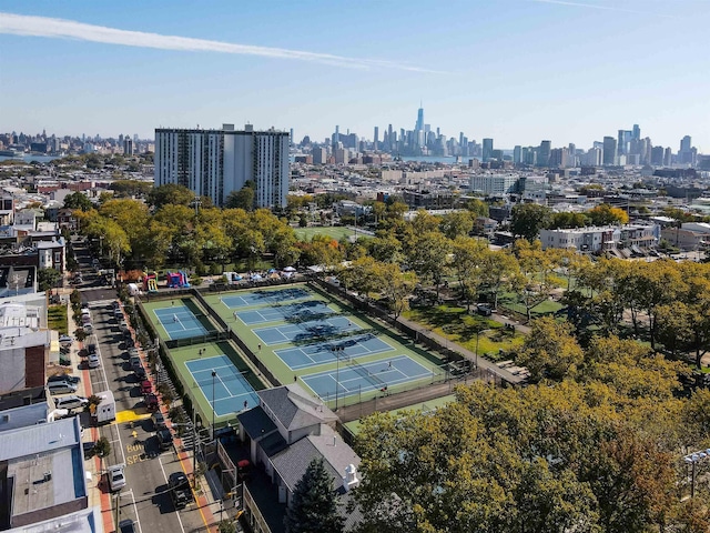 100 Manhattan Ave Unit 205, Union City, NJ 07087 - drone / aerial view of city skyline