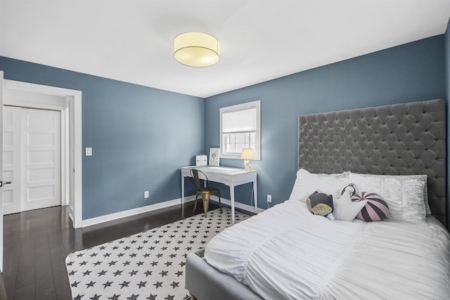 65 Dillingham Pl, Englewood Cliffs, NJ 07632 - bedroom featuring dark wood-type flooring and baseboards