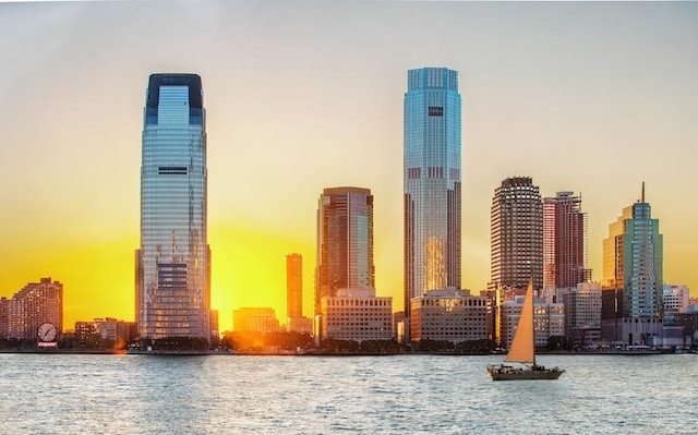 99 Hudson St Unit 4810, Jersey City, NJ 07302 - view of city skyline featuring a large body of water