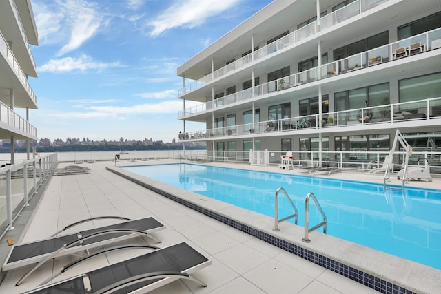 view of community pool