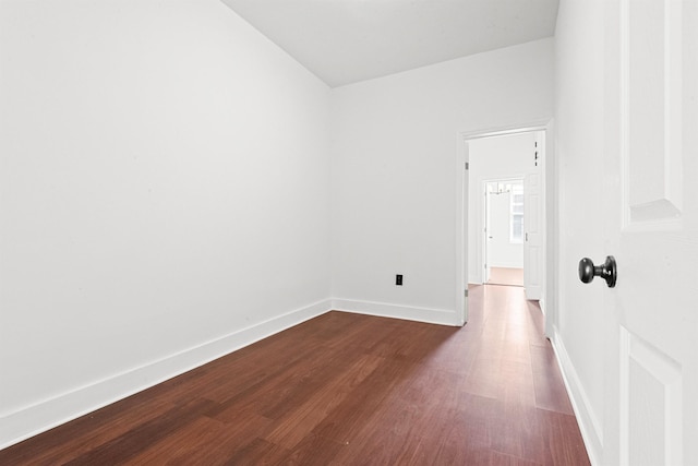 310 28th St, Union City, NJ 07087 - unfurnished room with dark wood-style floors and baseboards