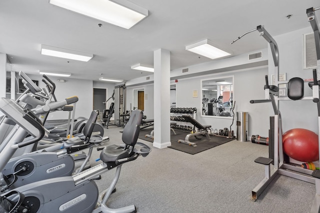 501 9th St Unit 407, Hoboken, NJ 07030 - view of gym