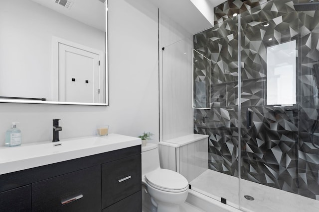 93 Terrace Ave Unit 2, Jersey City, NJ 07037 - full bathroom featuring vanity and a shower stall