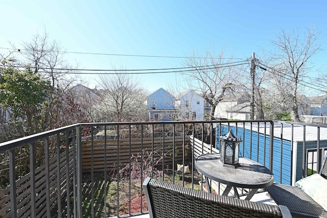 77 Clerk St Unit 1, Jersey City, NJ 07305 - view of balcony