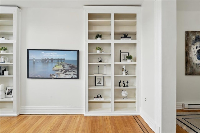 821 Washington St Unit 5, Hoboken, NJ 07030 - detailed view of wood finished floors and baseboard heating