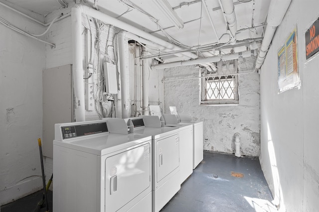 179 Manhattan Ave Unit 3B, Jersey City, NJ 07307 - washroom featuring washer and dryer