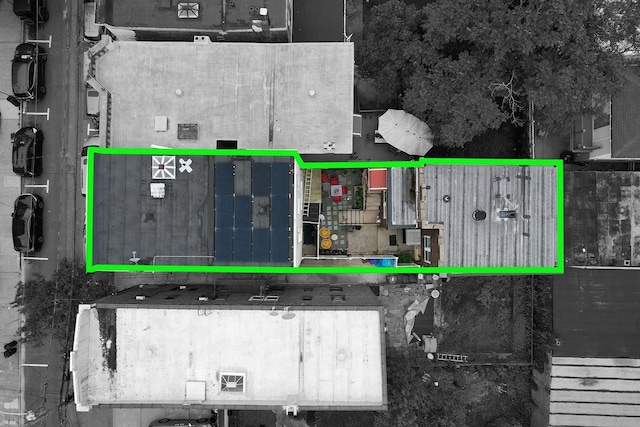 6801 Durham Ave, North Bergen, NJ 07047 - aerial view of property's location with property boundaries highlighted