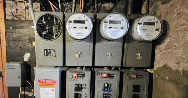 6801 Durham Ave, North Bergen, NJ 07047 - utility room featuring electric panel