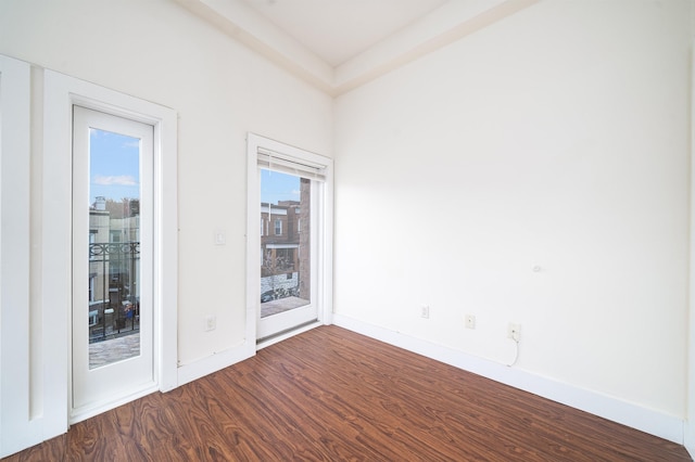 308 18th St, Union City, NJ 07087 - unfurnished room with baseboards and wood finished floors