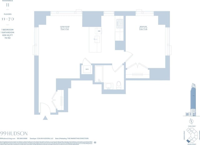 99 Hudson St Unit 3511, Jersey City, NJ 07302 - photo 4