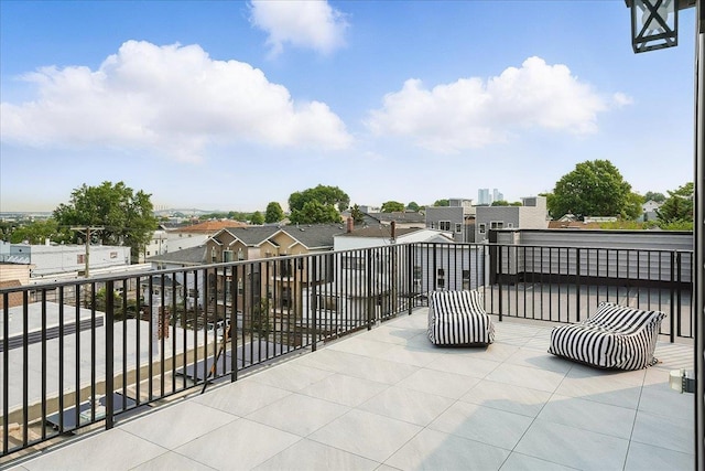 181 Bartholdi Ave Unit 2, Jersey City, NJ 07305 - view of patio featuring a balcony