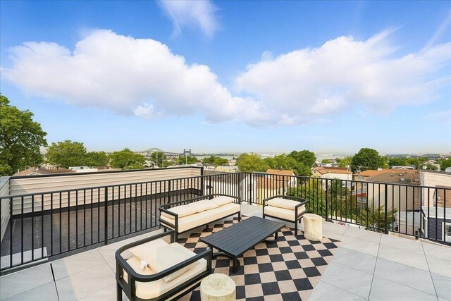 181 Bartholdi Ave Unit 2, Jersey City, NJ 07305 - view of patio / terrace with a balcony