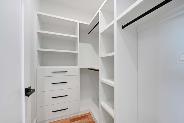 262 Webster Ave Unit 2, Jersey City, NJ 07307 - walk in closet with light wood-style floors