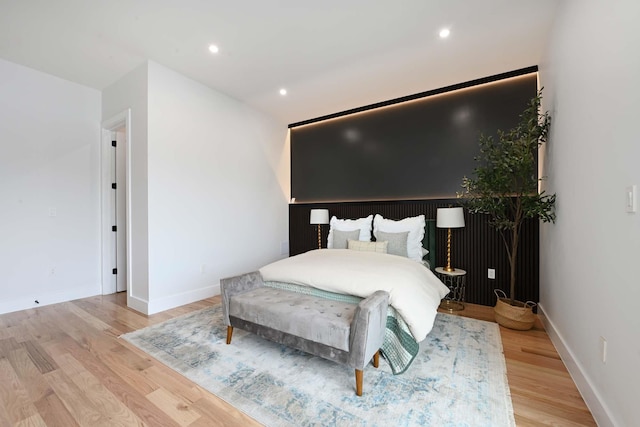 262 Webster Ave Unit 2, Jersey City, NJ 07307 - bedroom with light wood-style floors and recessed lighting