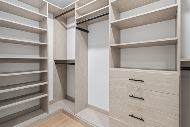 371 2nd St Unit 2B, Jersey City, NJ 07302 - walk in closet with light wood-style floors