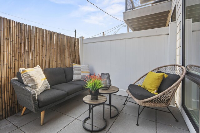 371 2nd St Unit 2B, Jersey City, NJ 07302 - patio / terrace with an outdoor hangout area and a patio