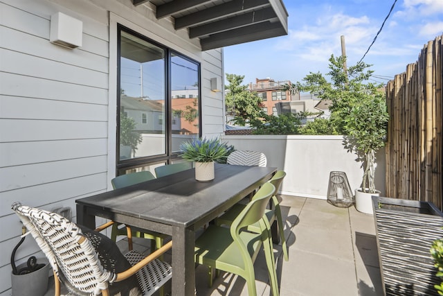 371 2nd St Unit 2B, Jersey City, NJ 07302 - view of patio with outdoor dining area