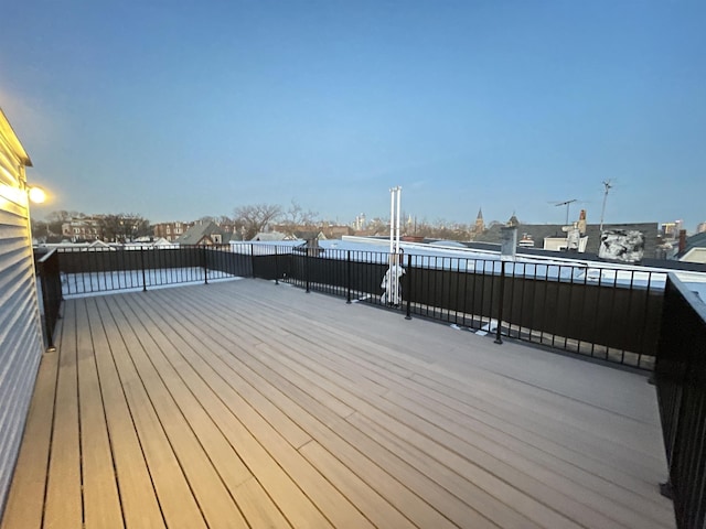 29 Carlton Ave Unit 2, Jersey City, NJ 07307 - view of wooden deck