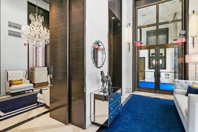 view of building lobby