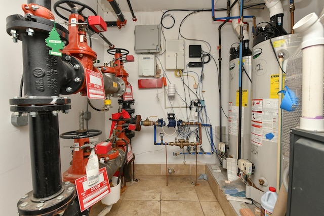 view of utility room