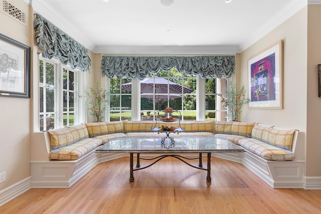 sunroom / solarium featuring plenty of natural light