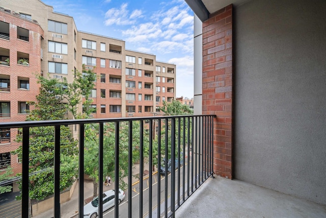84 Willow Ave Unit 4B, Hoboken, NJ 07030 - view of balcony