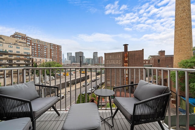 84 Willow Ave Unit 4B, Hoboken, NJ 07030 - balcony with a view of city