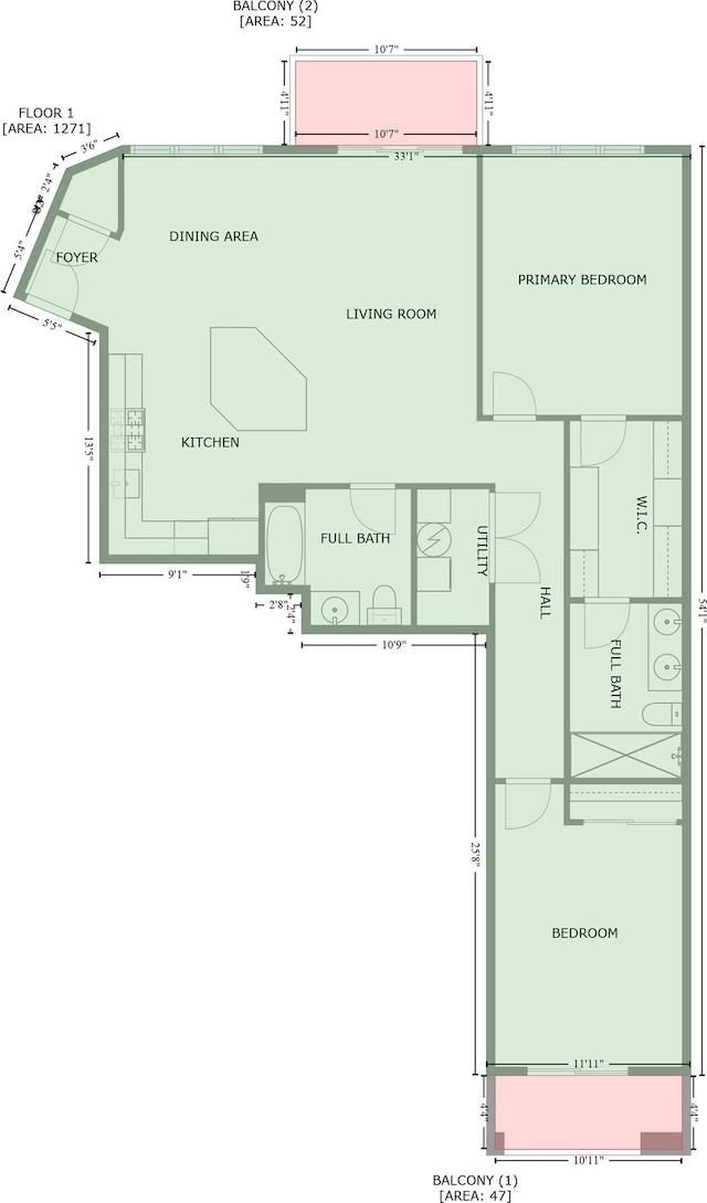 84 Willow Ave Unit 4B, Hoboken, NJ 07030 - view of room layout
