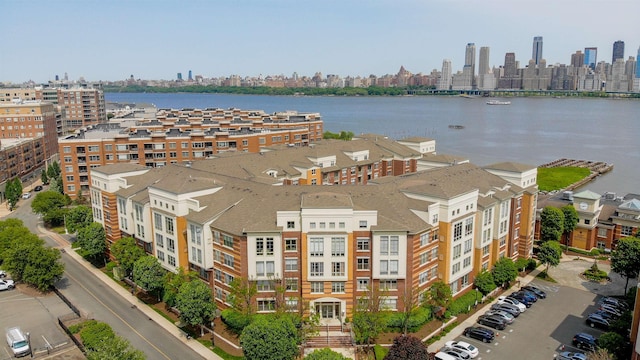 24 Ave At Port Imperial Unit 305, West New York, NJ 07093 - birds eye view of property with a city view and a water view