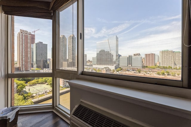 detailed view of a view of skyline