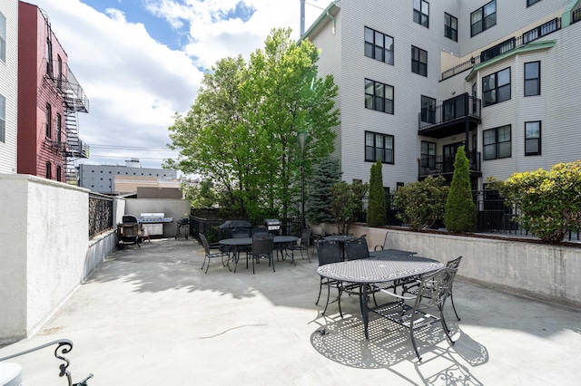 view of patio / terrace with outdoor dining space