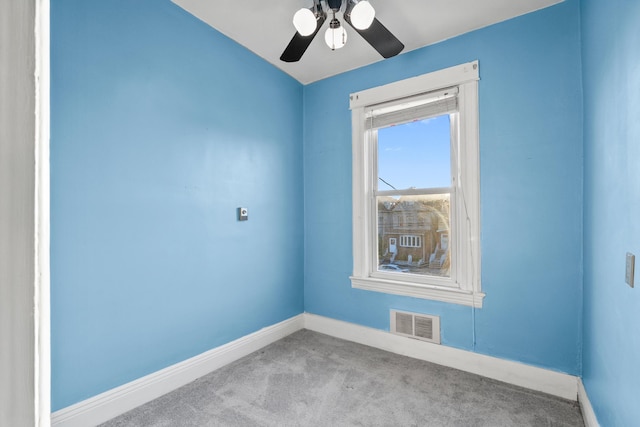 388 Kennedy Blvd, Bayonne, NJ 07002 - spare room with carpet floors and ceiling fan