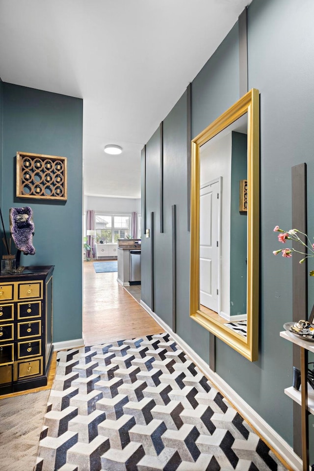 15 Freedom Way Unit 401, Jersey City, NJ 07305 - corridor featuring wood finished floors