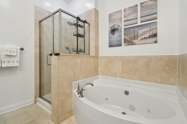 22 Ave At Port Imperial Unit 227, West New York, NJ 07093 - bathroom with a stall shower and a whirlpool tub